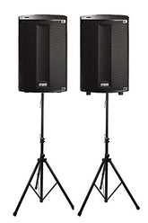2x FBT ProMaxX 114A 14" 900W Aktivlautsprecher inkl. Stativ-Lautsprecherständer